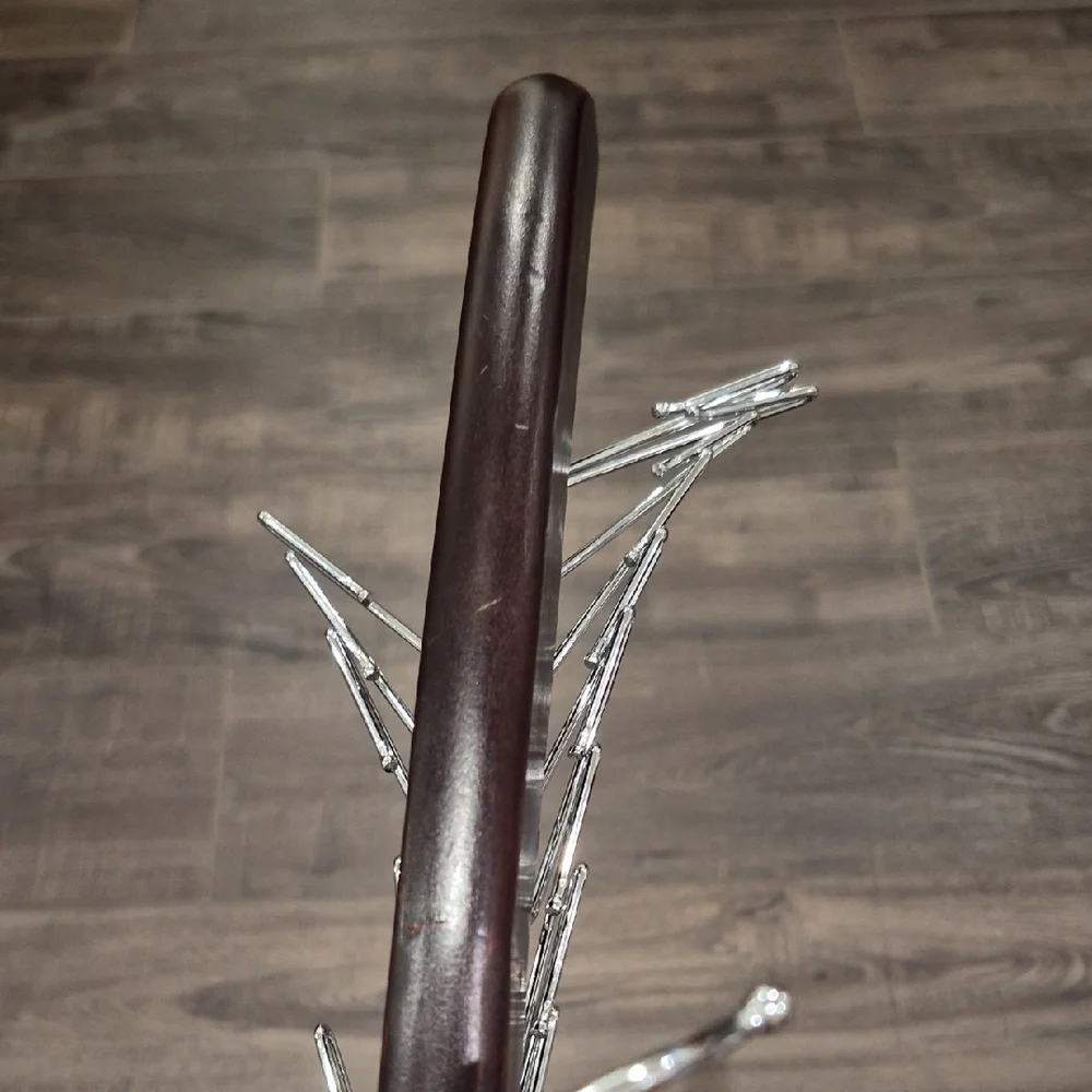 Wooden Tie Hanger-Walnut (1)